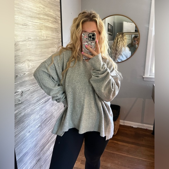 Free People Sweaters - Free People Sweater Grey XL